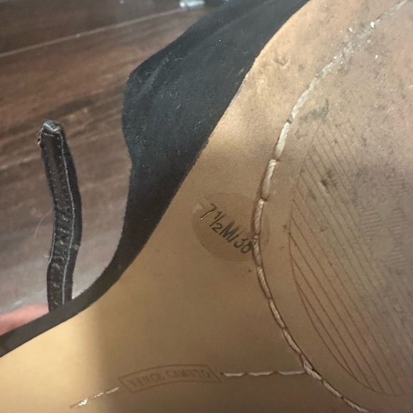 Vince Camuto Elegant Black Suede Women's Heels - Picture 5 of 5